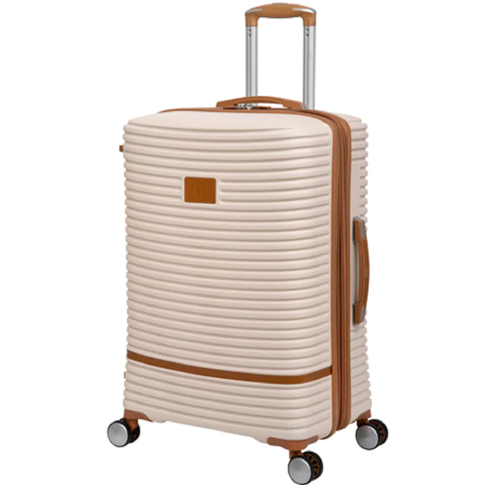 it luggage 16-263208-UWL25-S176 Hardside Expandable Spinner Luggage, Cream