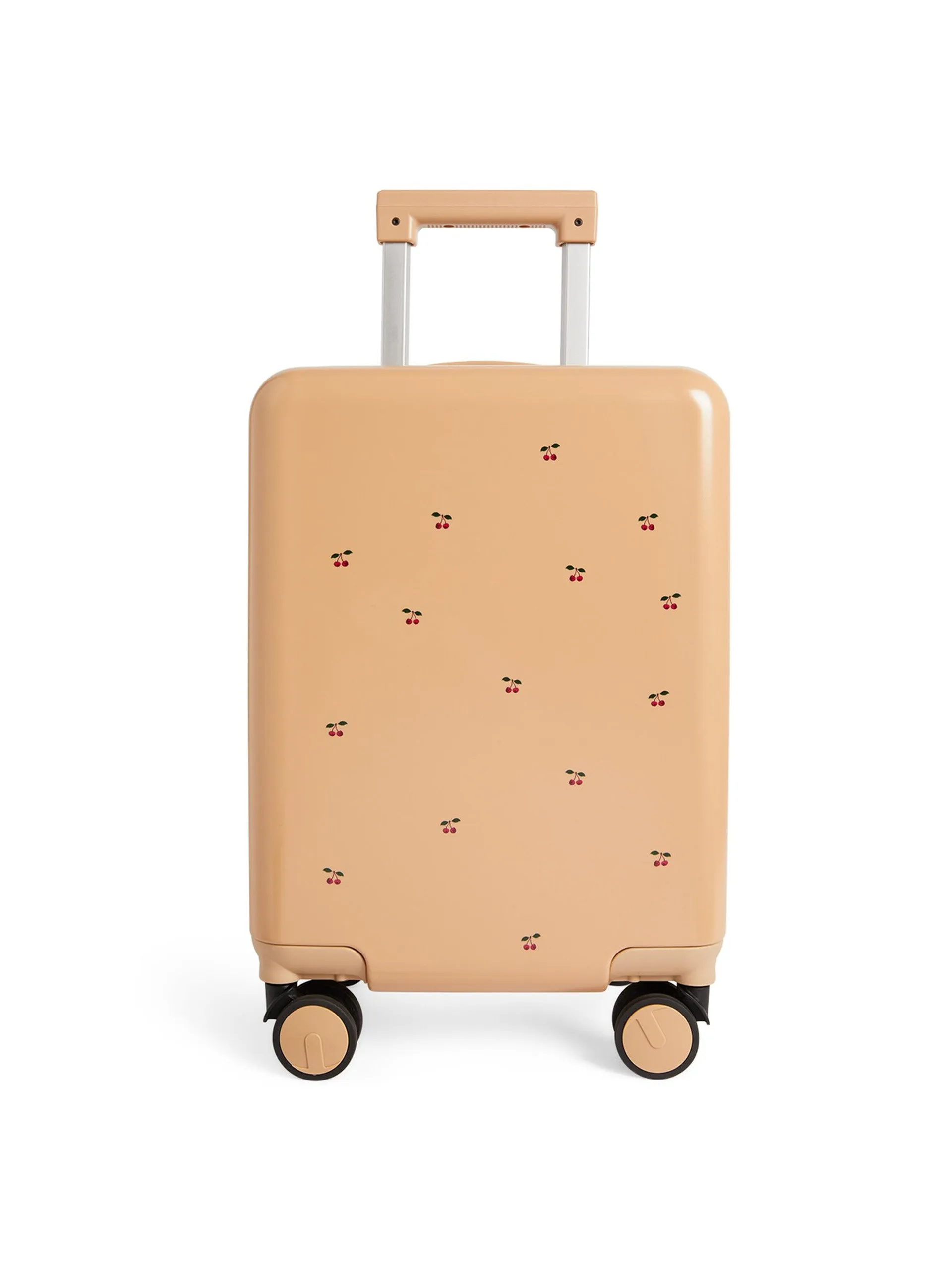 Kids cherry hard-shell suitcase