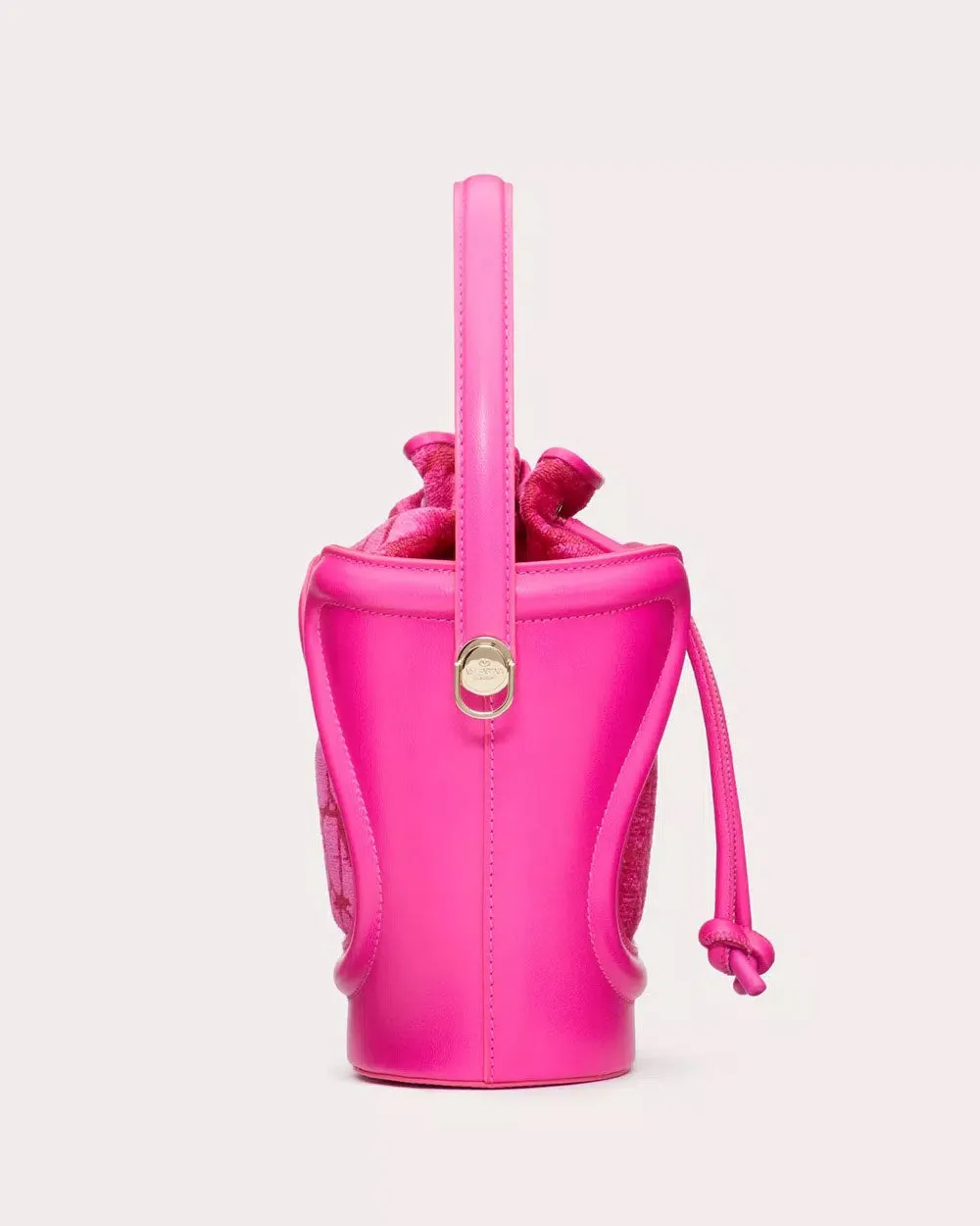 La Cinquieme Toile Iconographe Bucket Bag in Pink