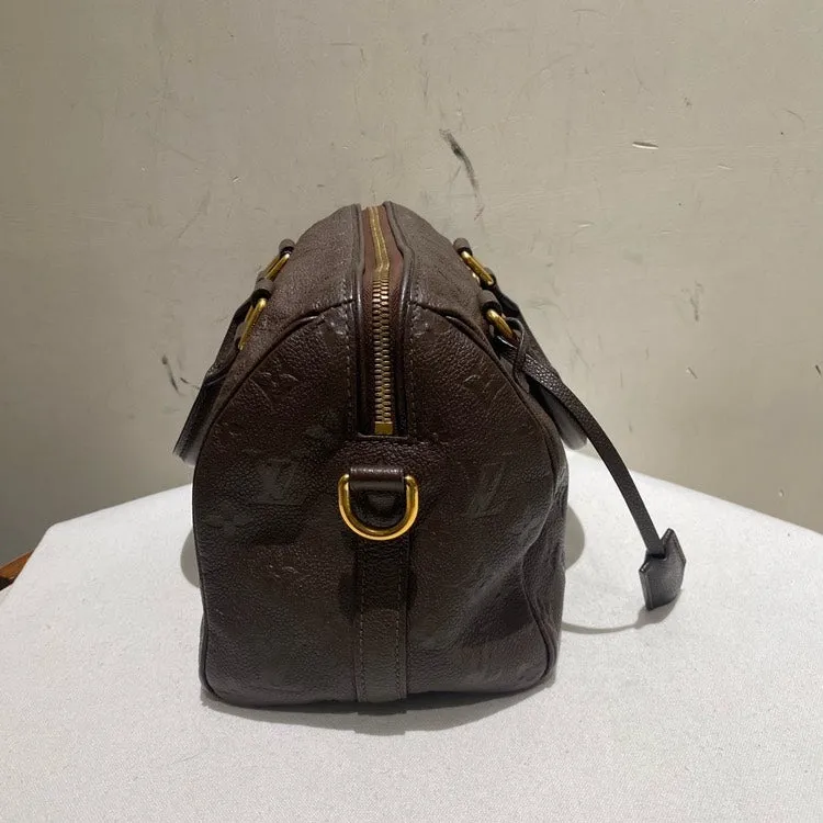 Louis Vuitton Speedy 25 Chocolate Brown Handbag