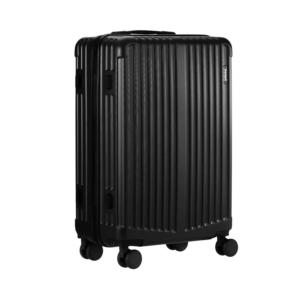 Mazam 28" Luggage Set Travel TSA Lock ABS Case Black