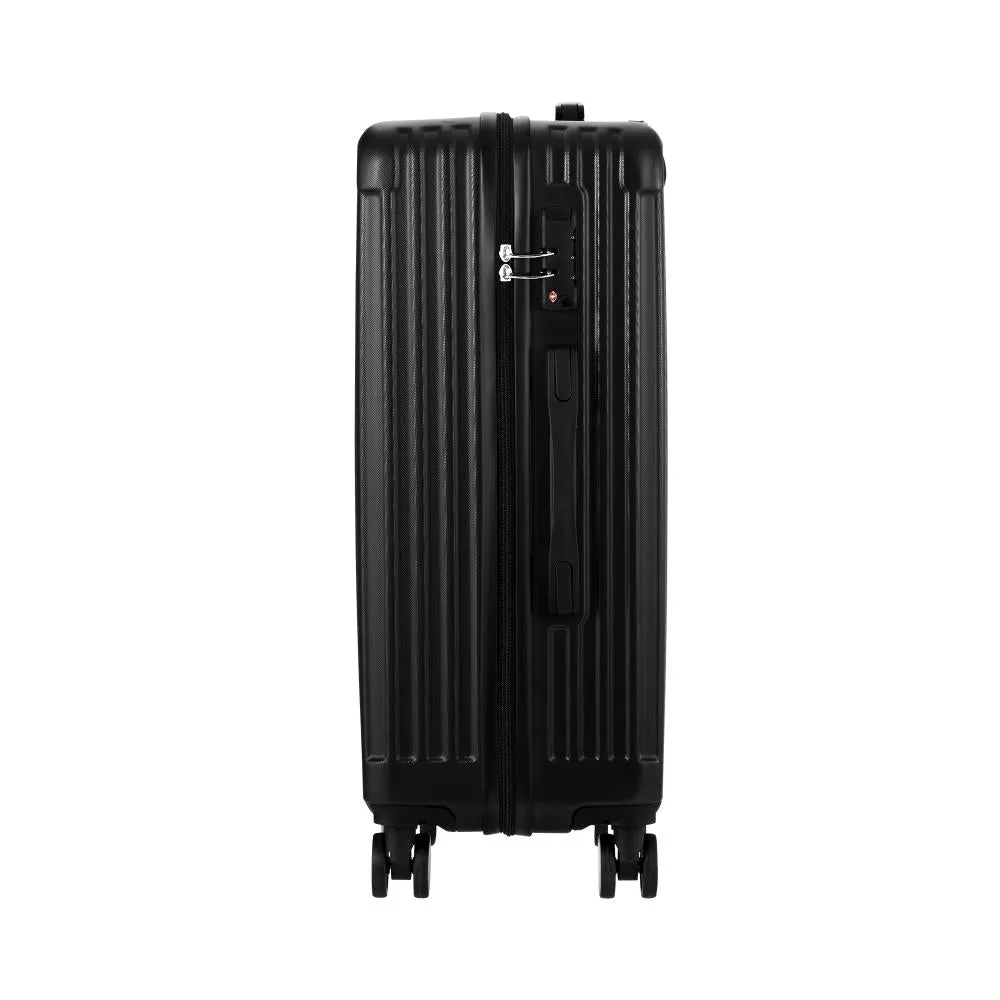 Mazam 28" Luggage Set Travel TSA Lock ABS Case Black