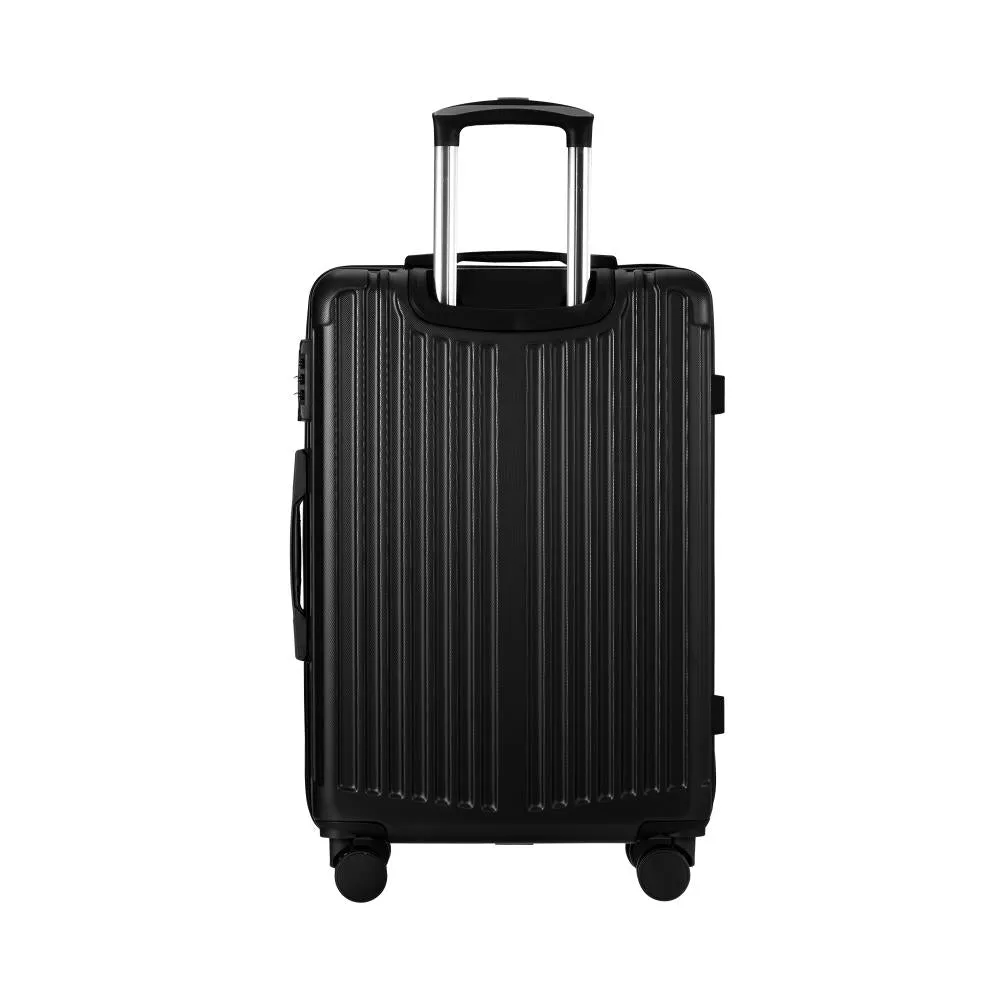 Mazam 28" Luggage Set Travel TSA Lock ABS Case Black