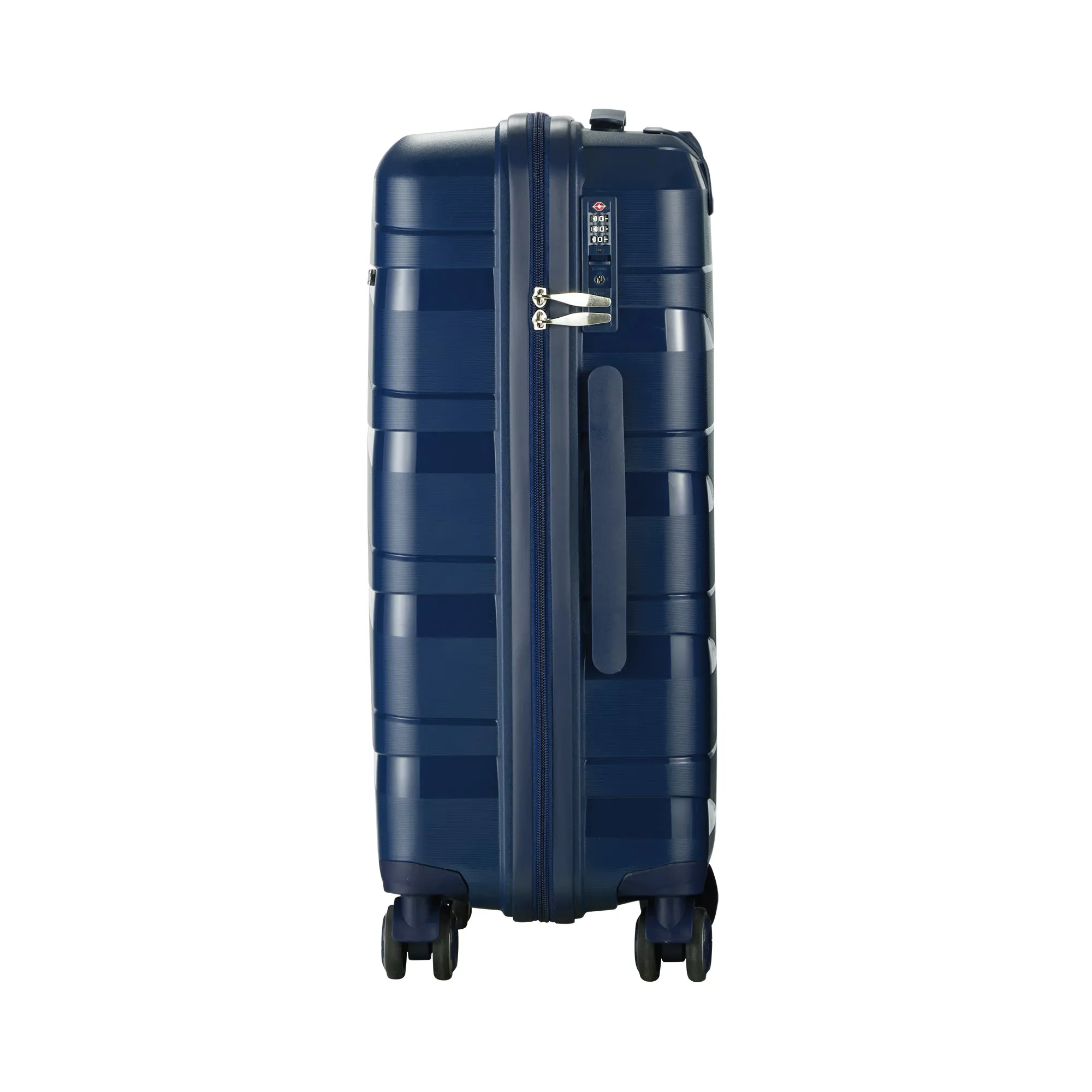 Mazam 28" Luggage Suitcase Trolley Set Travel TSA Lock Storage PP Case Navy