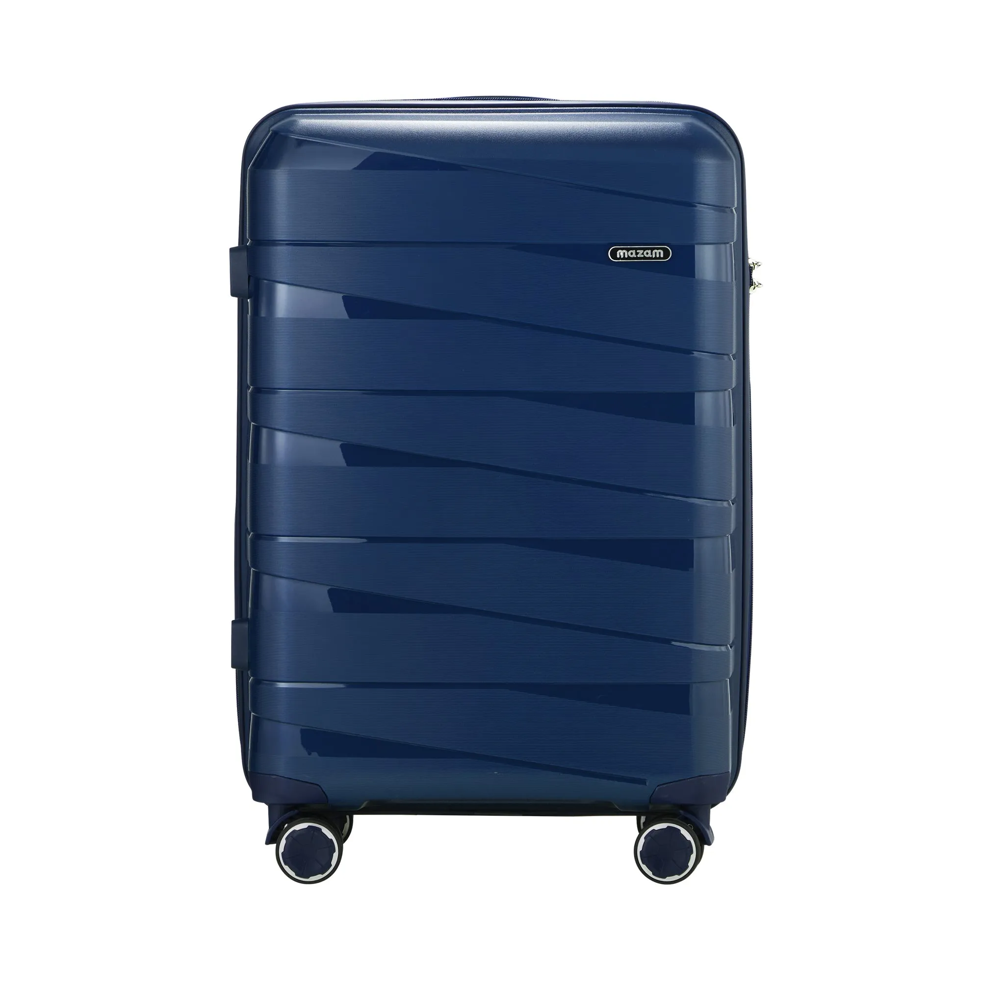 Mazam 28" Luggage Suitcase Trolley Set Travel TSA Lock Storage PP Case Navy