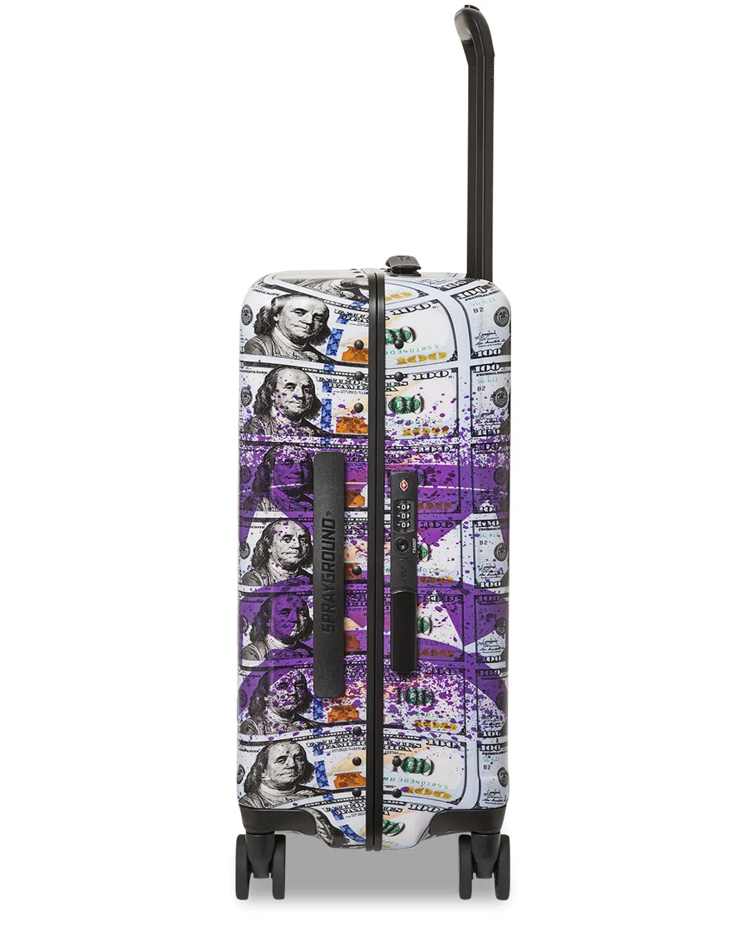 Money Splat Hard Shell Carry-on Luggage