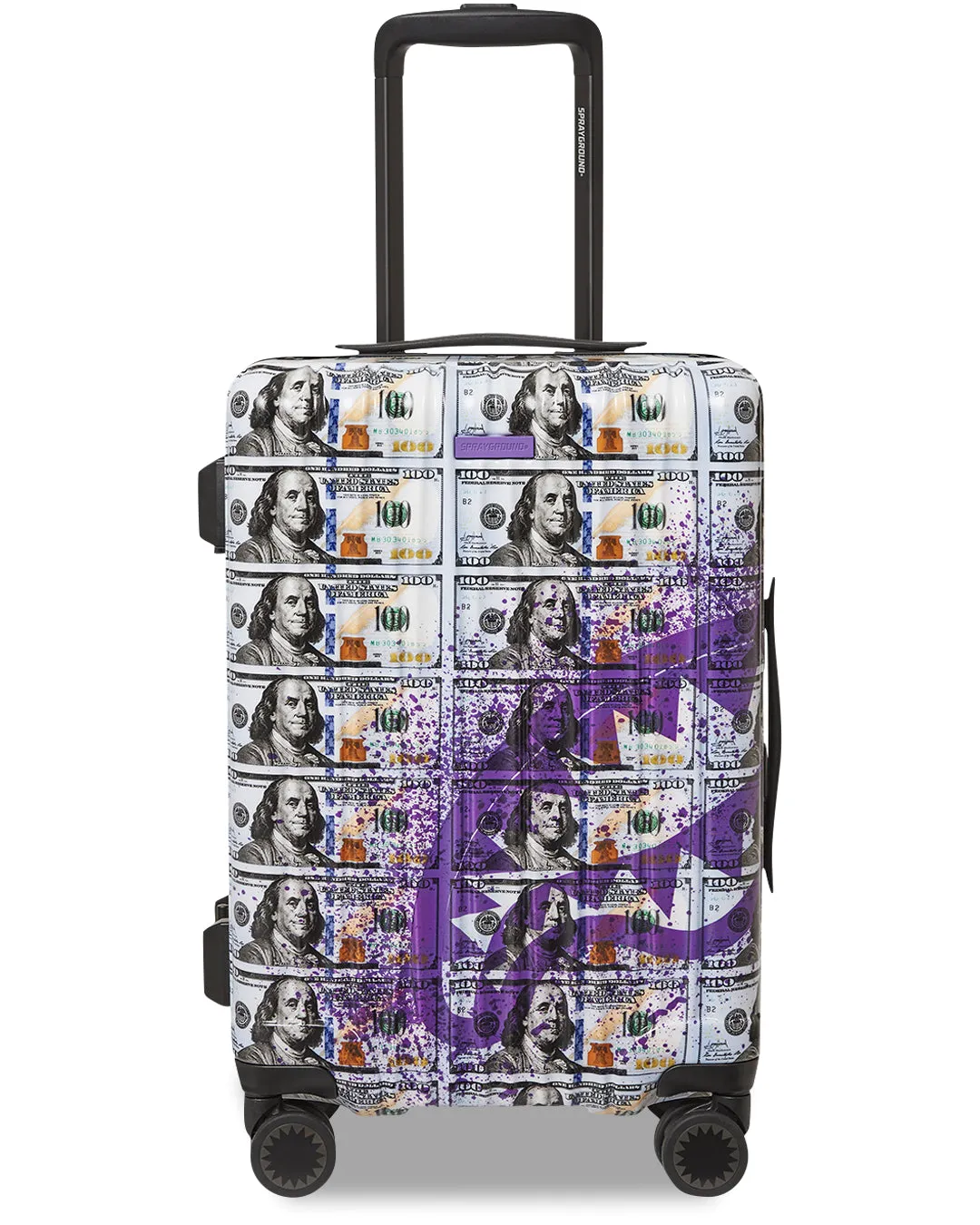 Money Splat Hard Shell Carry-on Luggage