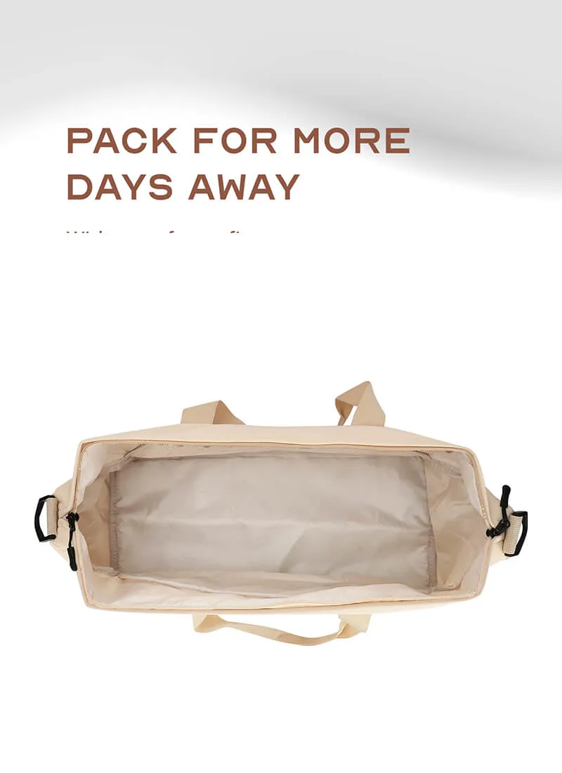 Odyssey & Float Duffle Combo | Sand White | Large Hard Luggage & Duffle