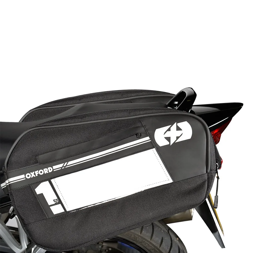 Oxford Luggage F1 55 Litres Panniers - Black