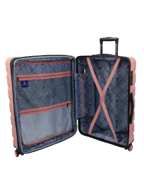 Pierre Cardin Hard Shell Suitcase Large 80cm - Rose