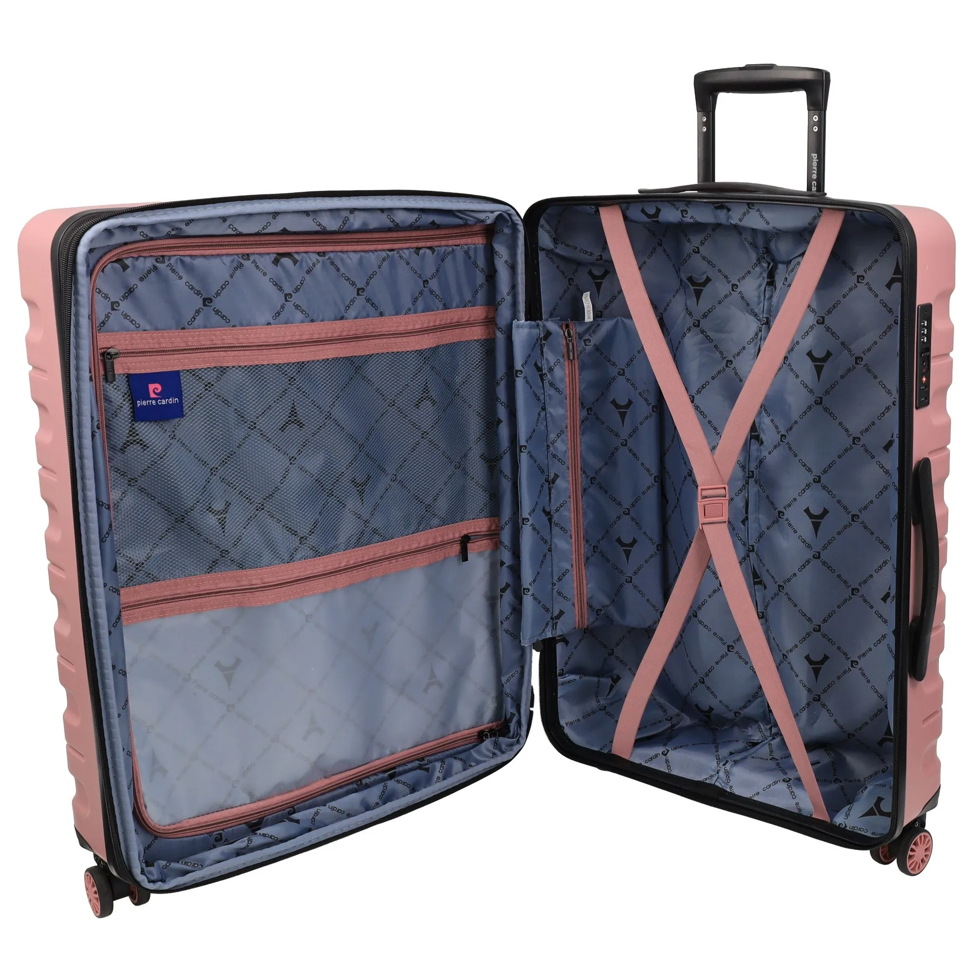 Pierre Cardin - PC3941M 70cm Medium Hard Shell Suitcase - Rose