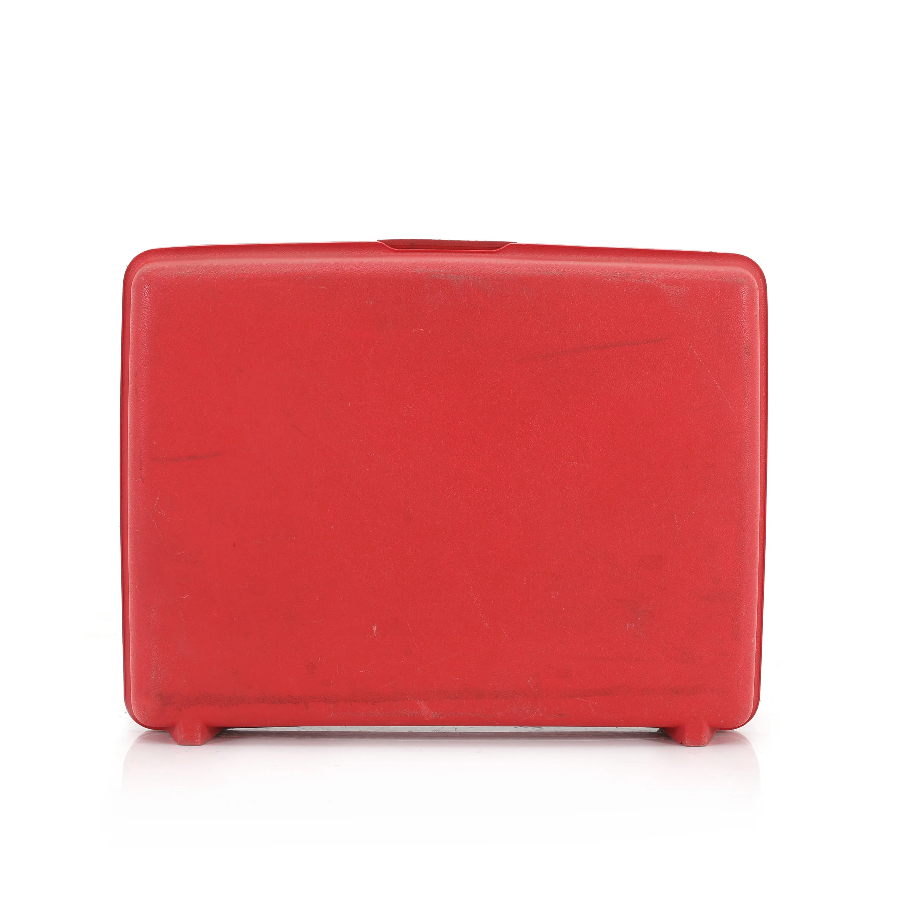 Red Hard Shell Samsonite Suitcase