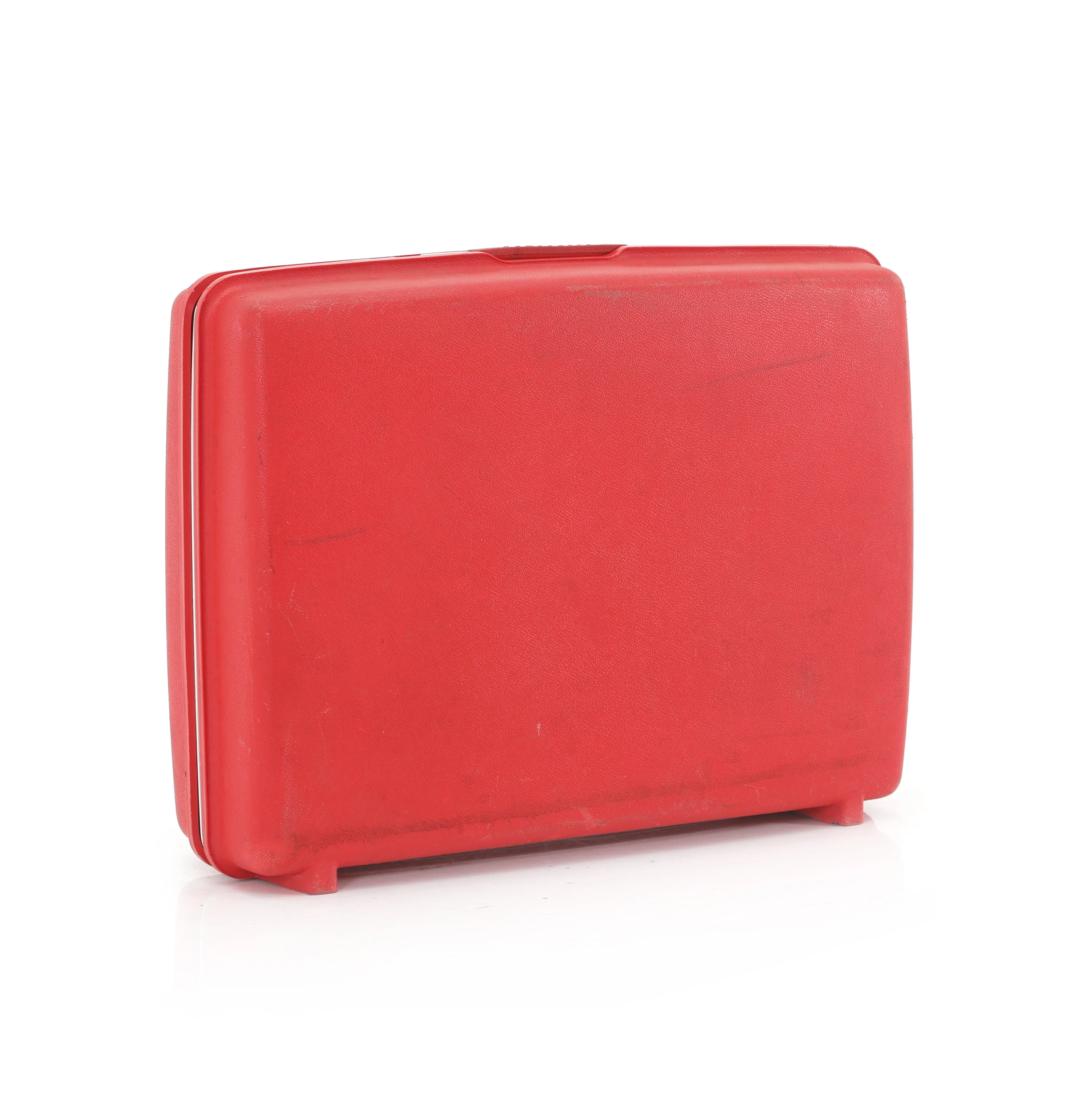 Red Hard Shell Samsonite Suitcase