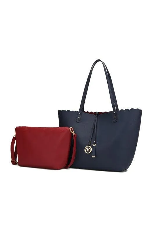 Reversible Shopper Tote & Crossbody