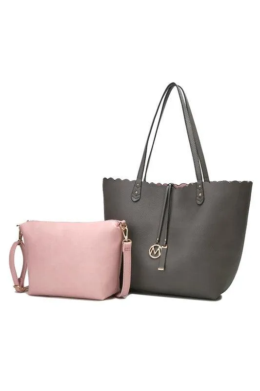 Reversible Shopper Tote & Crossbody