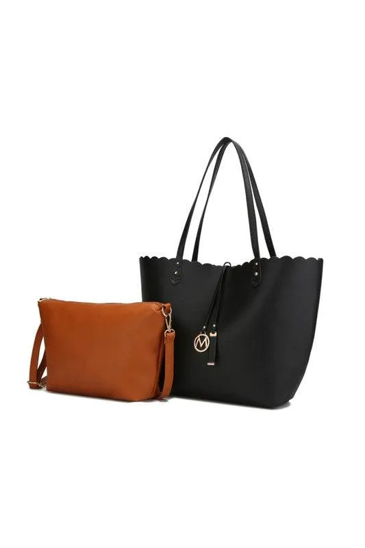 Reversible Shopper Tote & Crossbody