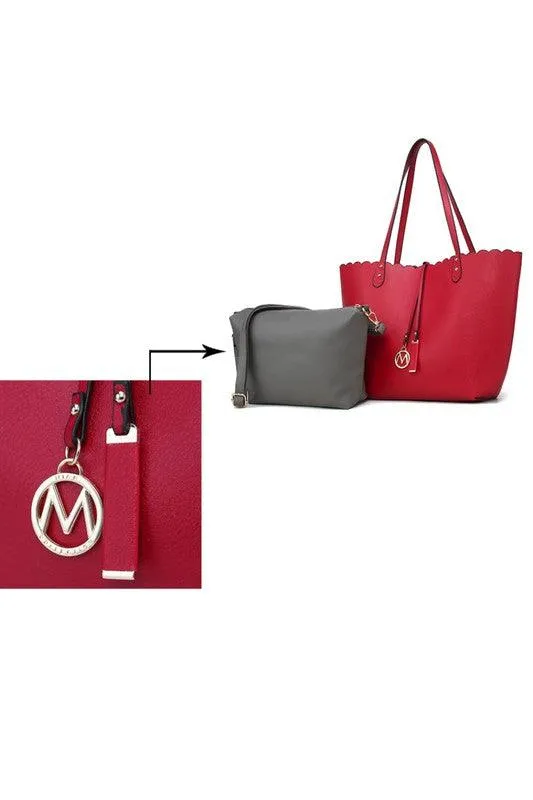 Reversible Shopper Tote & Crossbody