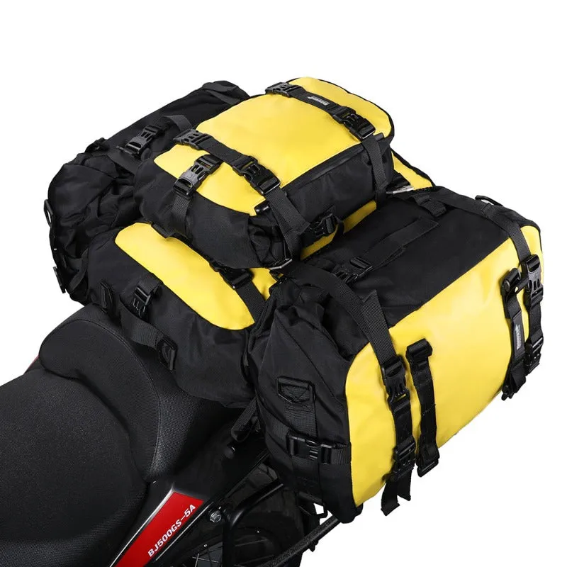 Rhinowalk Motorcycle Travel Luggage, Expandable motorcycle tail bag