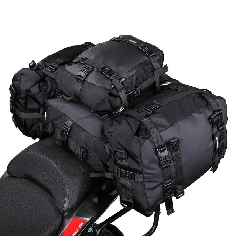 Rhinowalk Motorcycle Travel Luggage, Expandable motorcycle tail bag