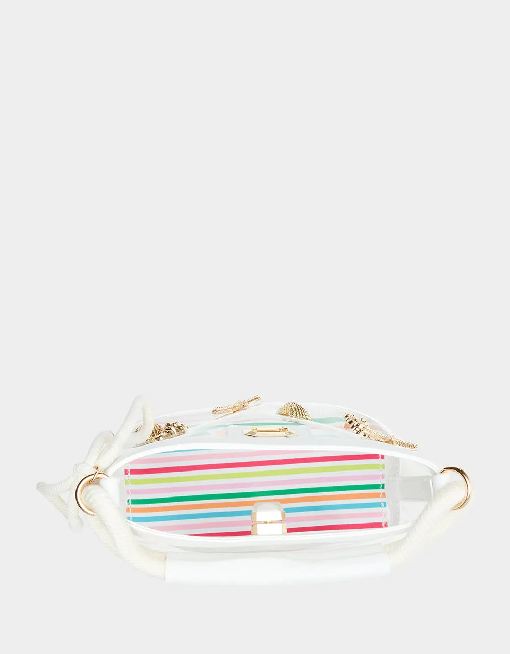 SEAS THE DAY BUCKET BAG WHITE