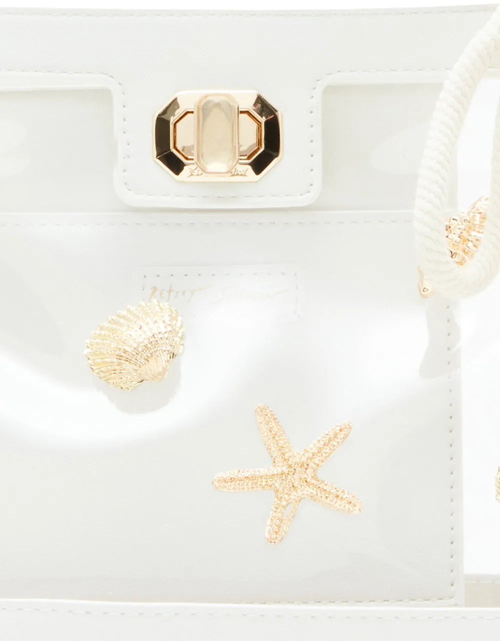 SEAS THE DAY BUCKET BAG WHITE