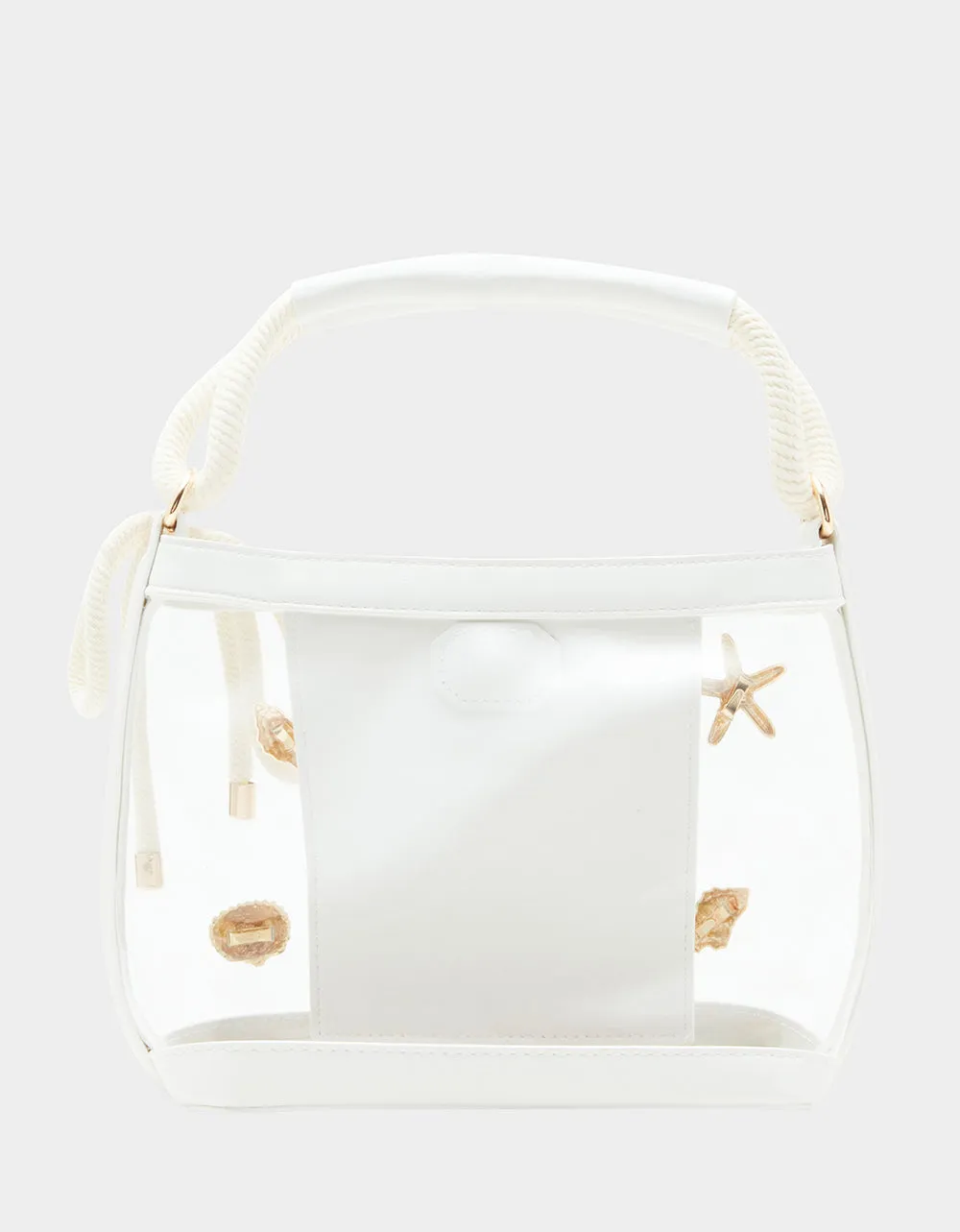 SEAS THE DAY BUCKET BAG WHITE