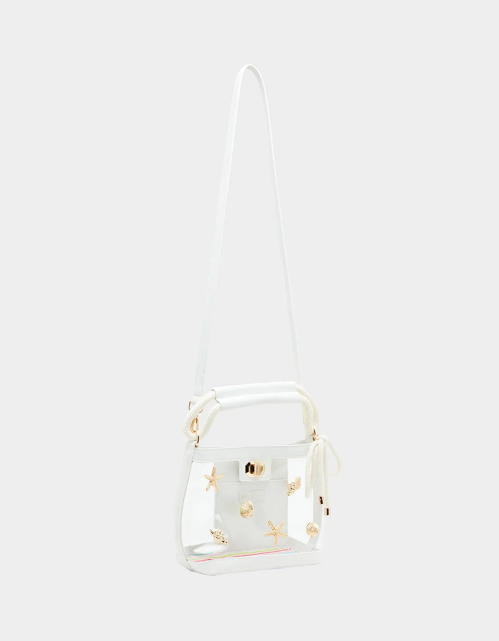 SEAS THE DAY BUCKET BAG WHITE