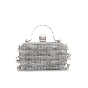 Silver Bridal Clutch P15066