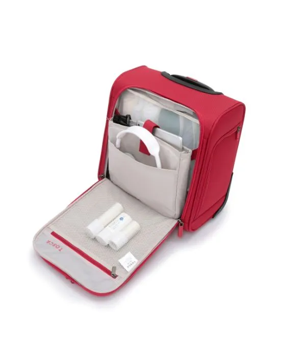 Tosca - AIR5055 Underseat Trolley case - Red