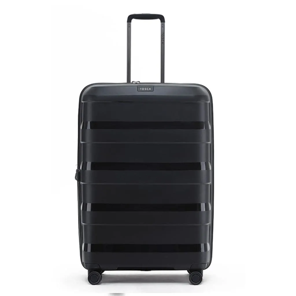 Tosca Comet Large 75cm Hardsided Expander Suitcase - Black