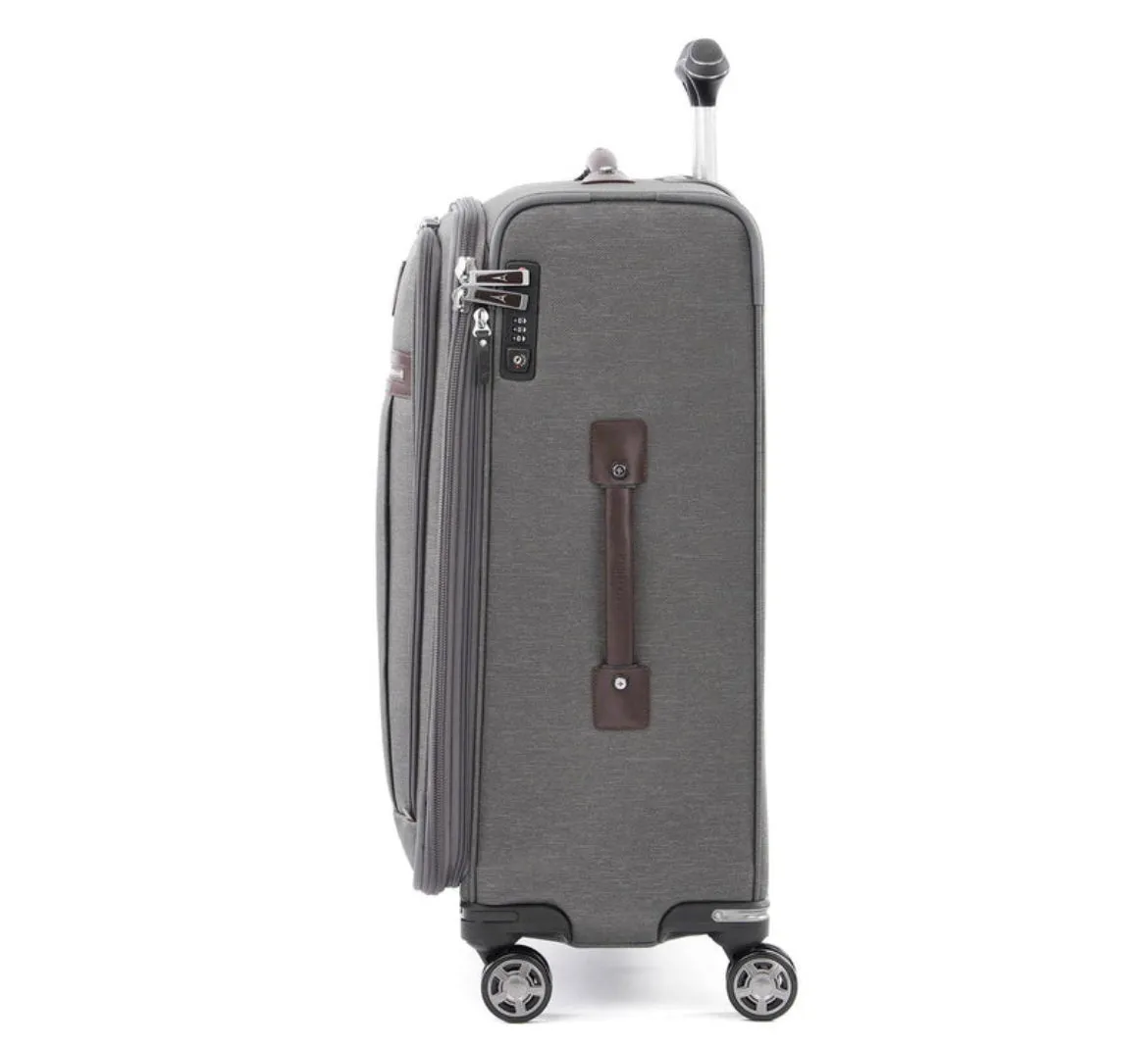 Travelpro Platinum® Elite 25” Medium Checked Softsided Expandable Spinner- 4091865