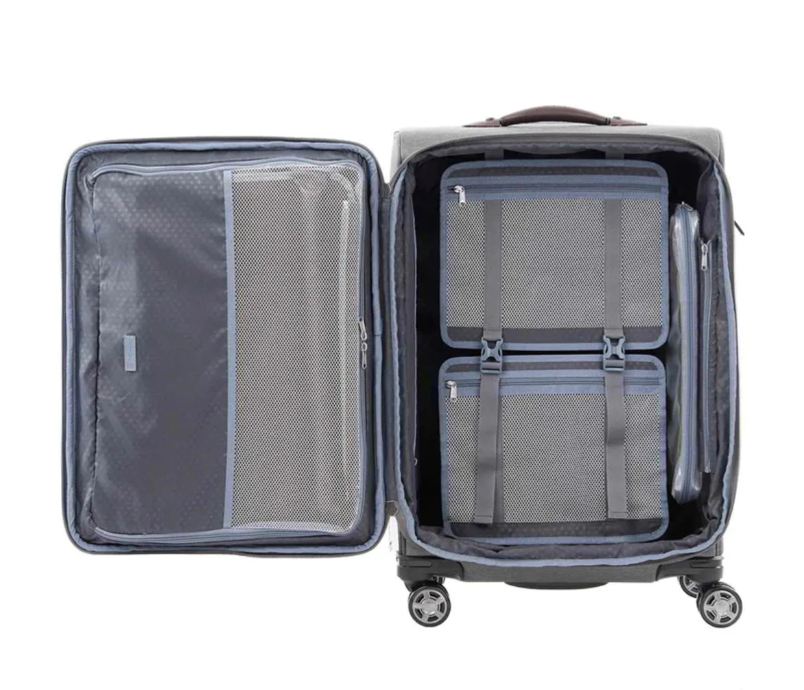 Travelpro Platinum® Elite 25” Medium Checked Softsided Expandable Spinner- 4091865