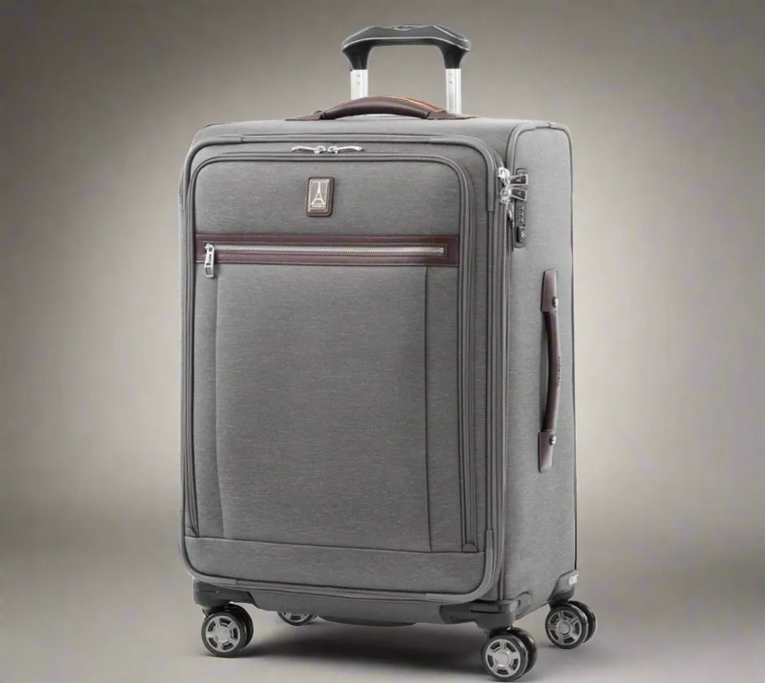 Travelpro Platinum® Elite 25” Medium Checked Softsided Expandable Spinner- 4091865