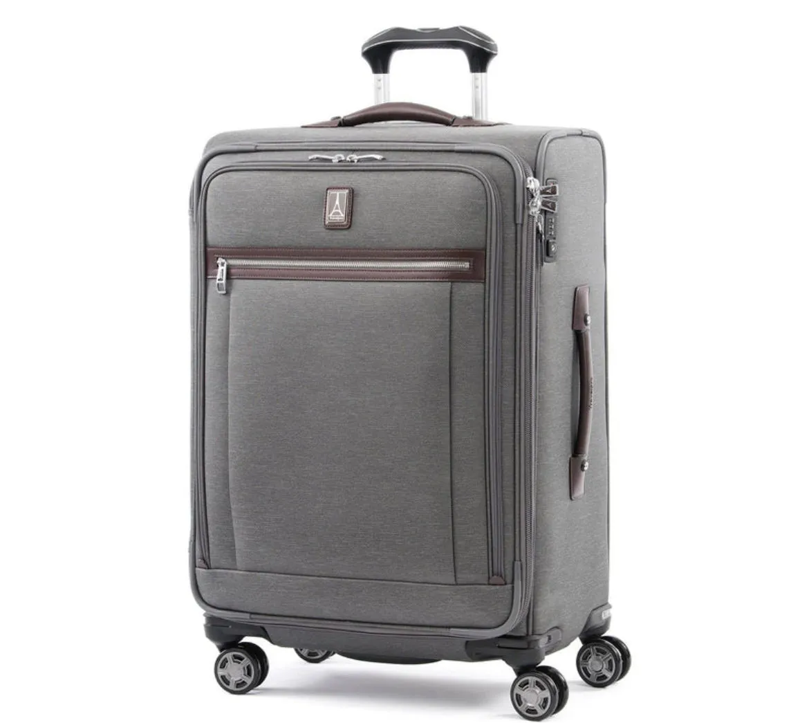 Travelpro Platinum® Elite 25” Medium Checked Softsided Expandable Spinner- 4091865