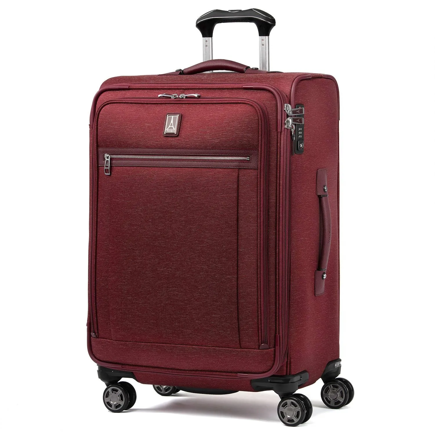 Travelpro Platinum® Elite 25” Medium Checked Softsided Expandable Spinner- 4091865