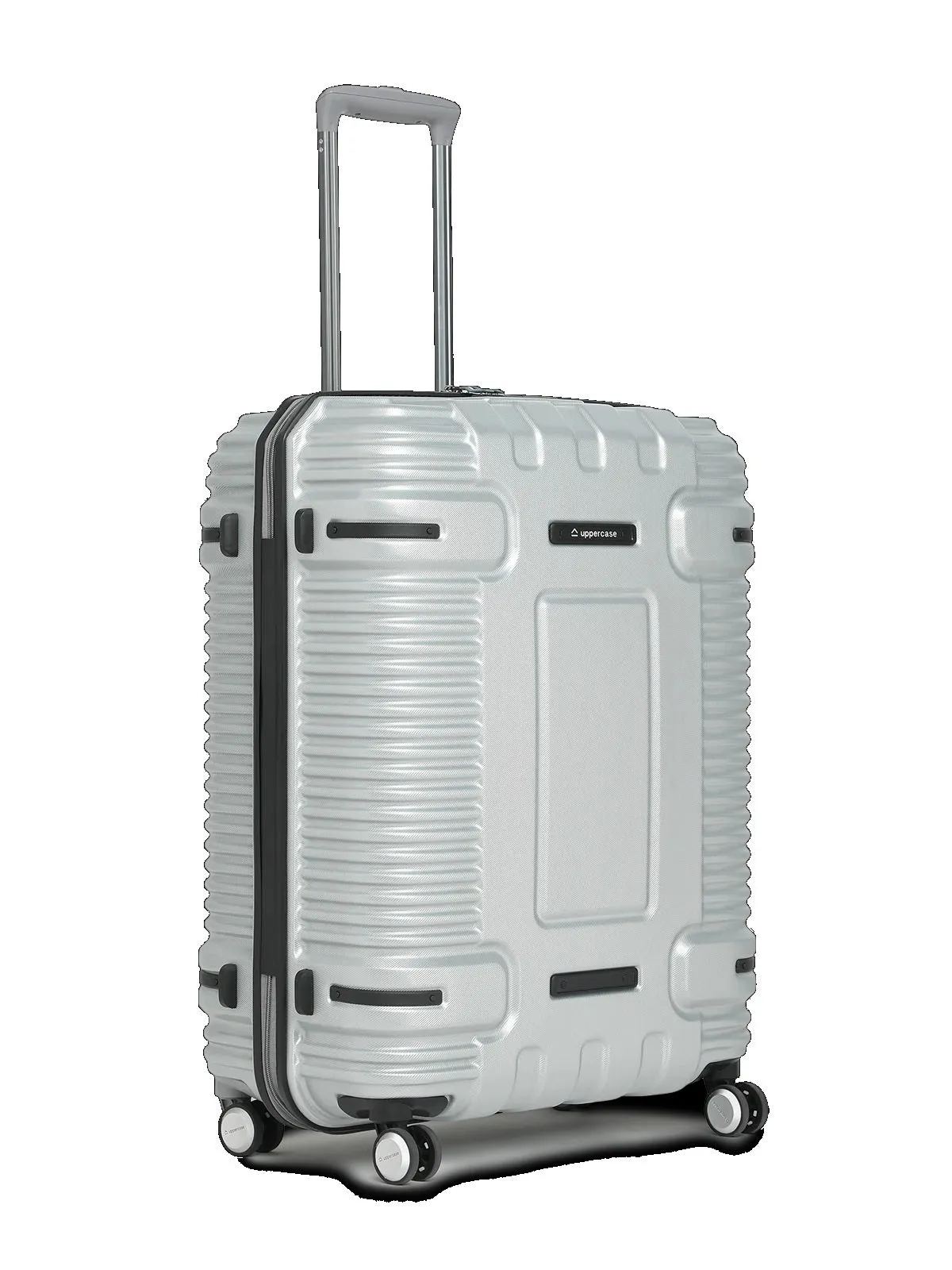 Uppercase Ridge Hard Luggage Bag (Silver)