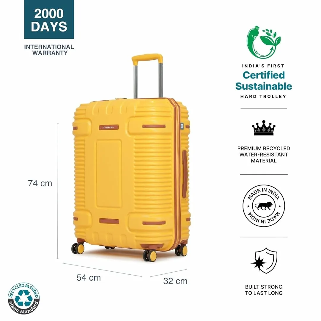 Uppercase Ridge Hard Luggage (Yellow)